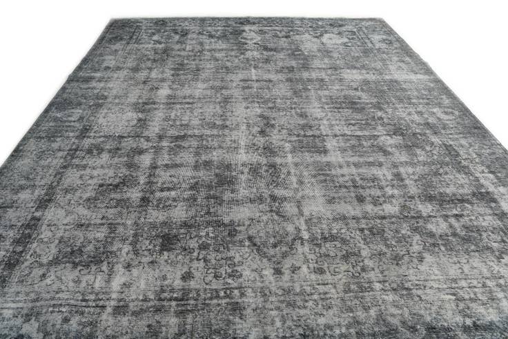 Detail image of 10' x 12' 8 Hand Knotted Ultra Vintage Persian Wool Rug