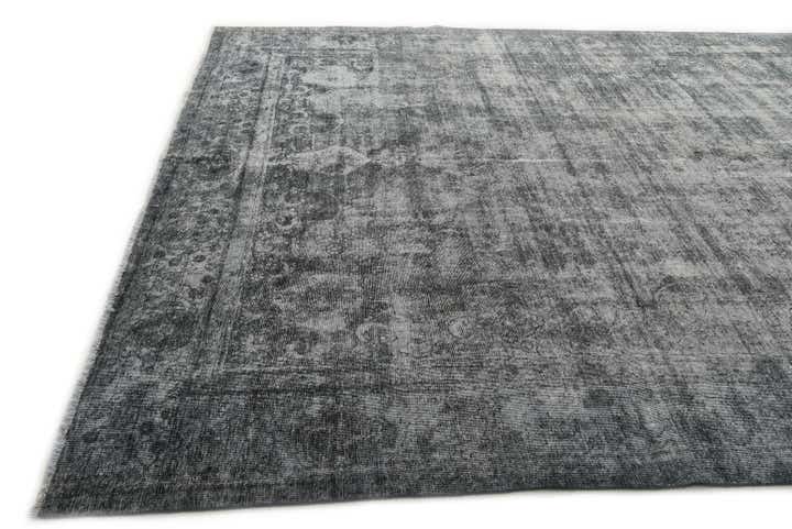 10' x 12' 8 Hand Knotted Ultra Vintage Persian Wool Rug