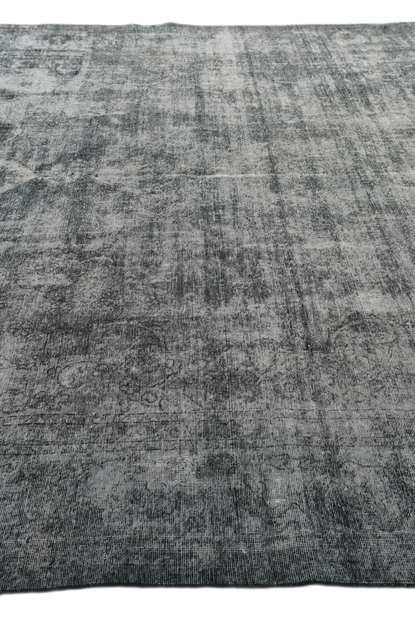 10' x 12' 8 Hand Knotted Ultra Vintage Persian Wool Rug