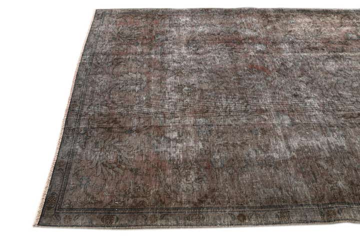 5' 7 x 8' 9 Hand Knotted Ultra Vintage Persian Wool Rug