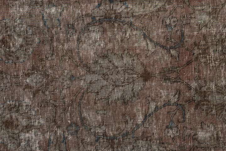 5' 7 x 8' 9 Hand Knotted Ultra Vintage Persian Wool Rug