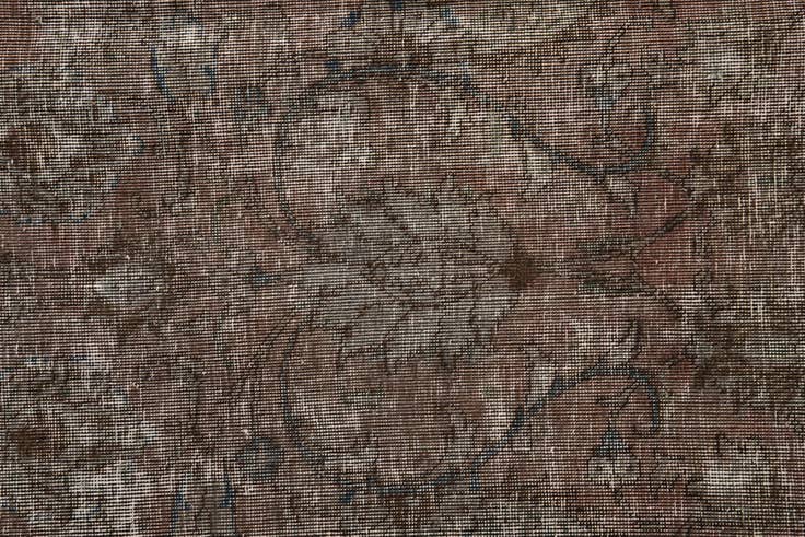 Detail image of 5' 7 x 8' 9 Hand Knotted Ultra Vintage Persian Wool Rug