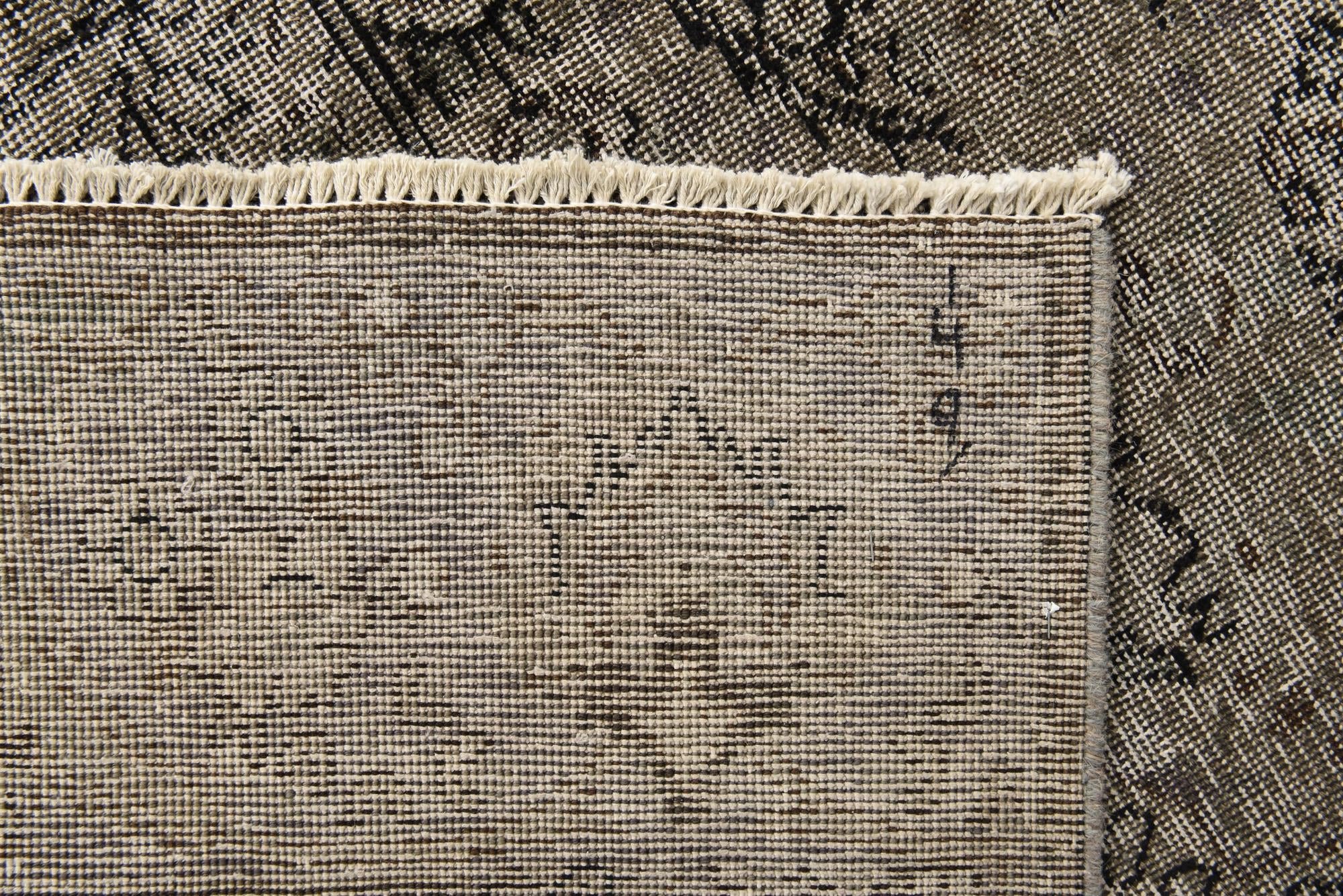 9' 3 x 12' 6 Hand Knotted Ultra Vintage Persian Wool Rug