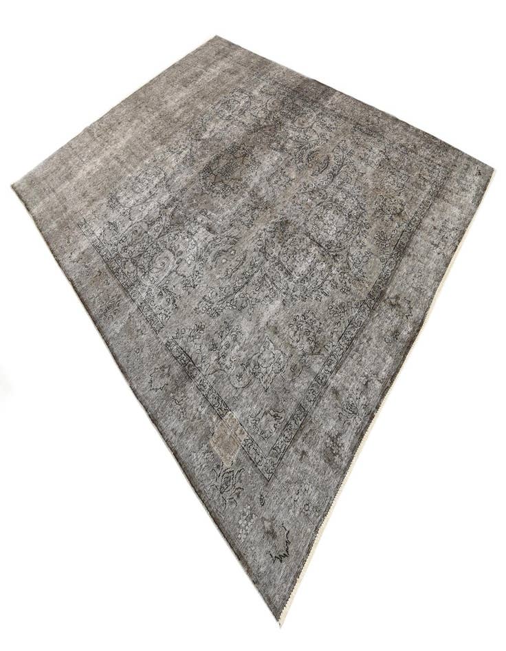 Detail image of 9' 3 x 12' 6  Hand Knotted Ultra Vintage Persian Wool Rug