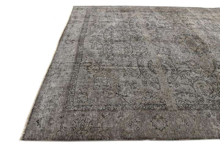 9' 3 x 12' 6 Hand Knotted Ultra Vintage Persian Wool Rug