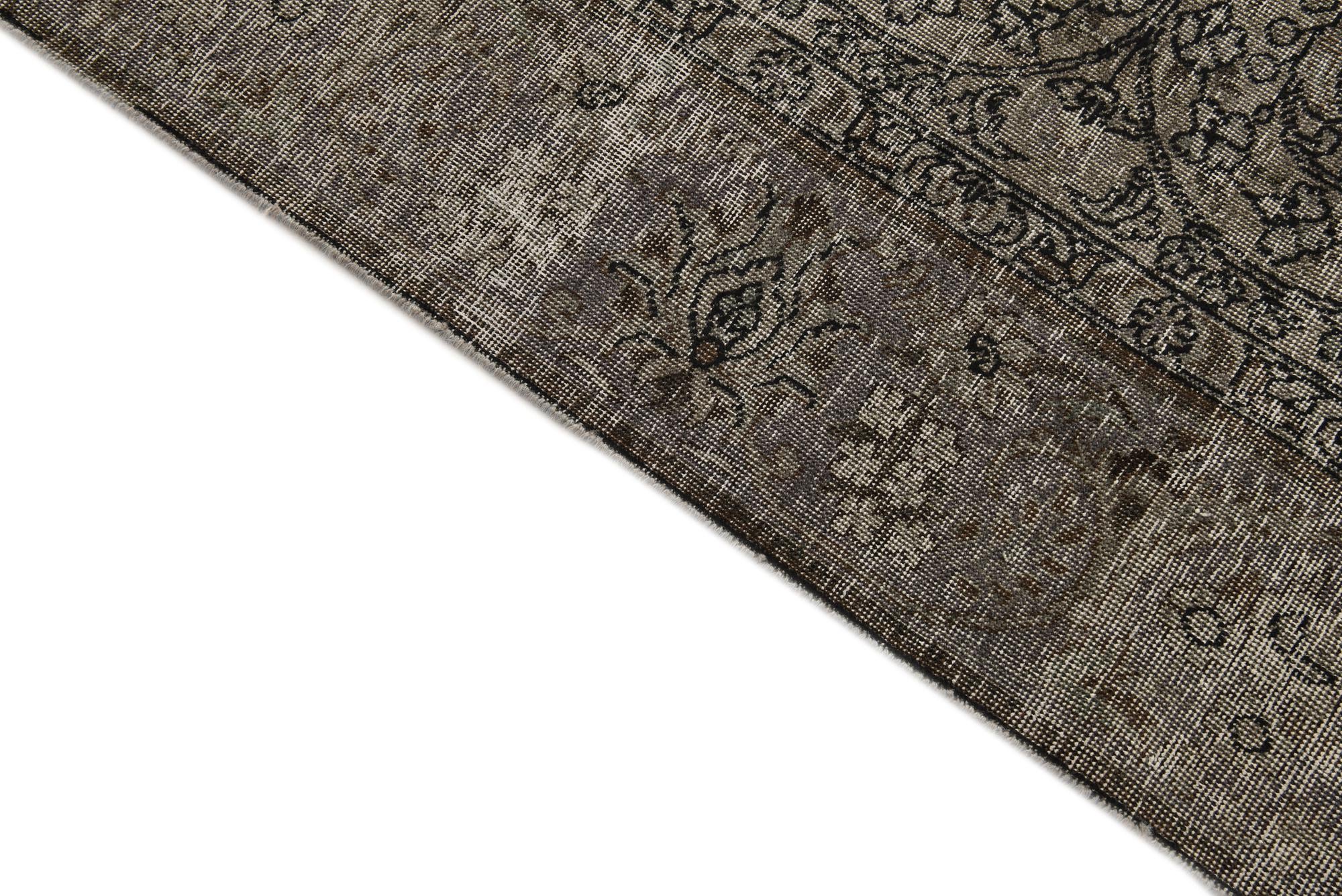 9' 3 x 12' 6 Hand Knotted Ultra Vintage Persian Wool Rug