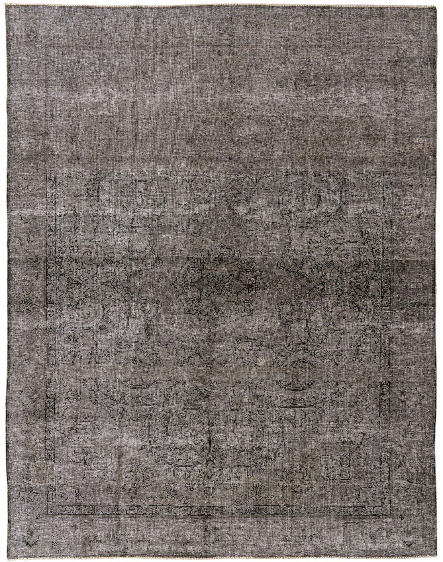 9' 3 x 12' 6 Hand Knotted Ultra Vintage Persian Wool Rug
