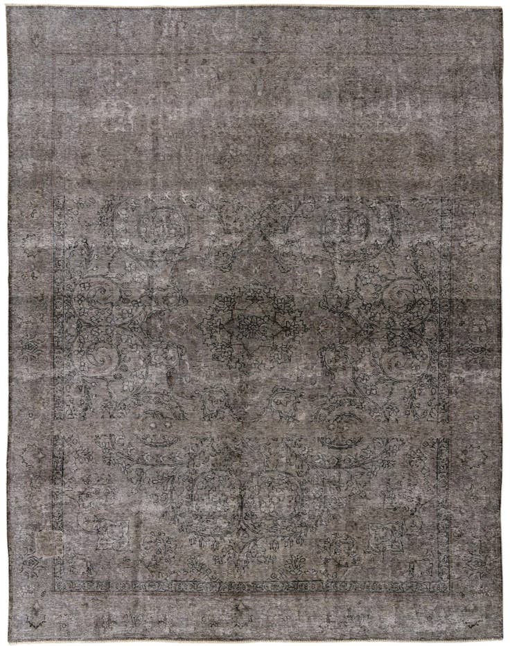 Detail image of 9' 3 x 12' 6 Hand Knotted Ultra Vintage Persian Wool Rug