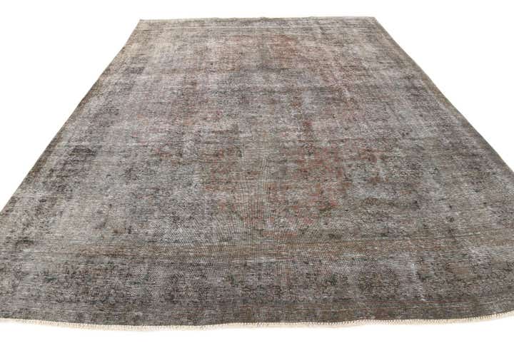 9' 6 x 12' 6 Hand Knotted Ultra Vintage Persian Wool Rug