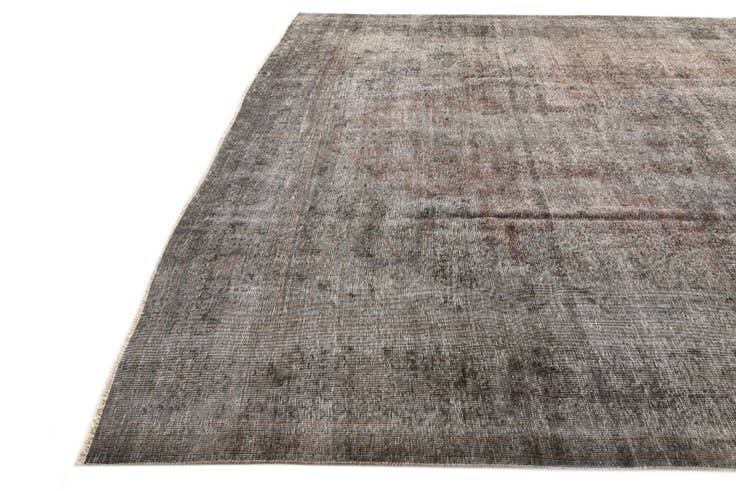 Detail image of 9' 6 x 12' 6 Hand Knotted Ultra Vintage Persian Wool Rug