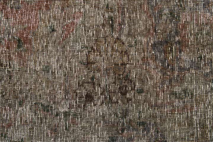 9' 6 x 12' 6 Hand Knotted Ultra Vintage Persian Wool Rug