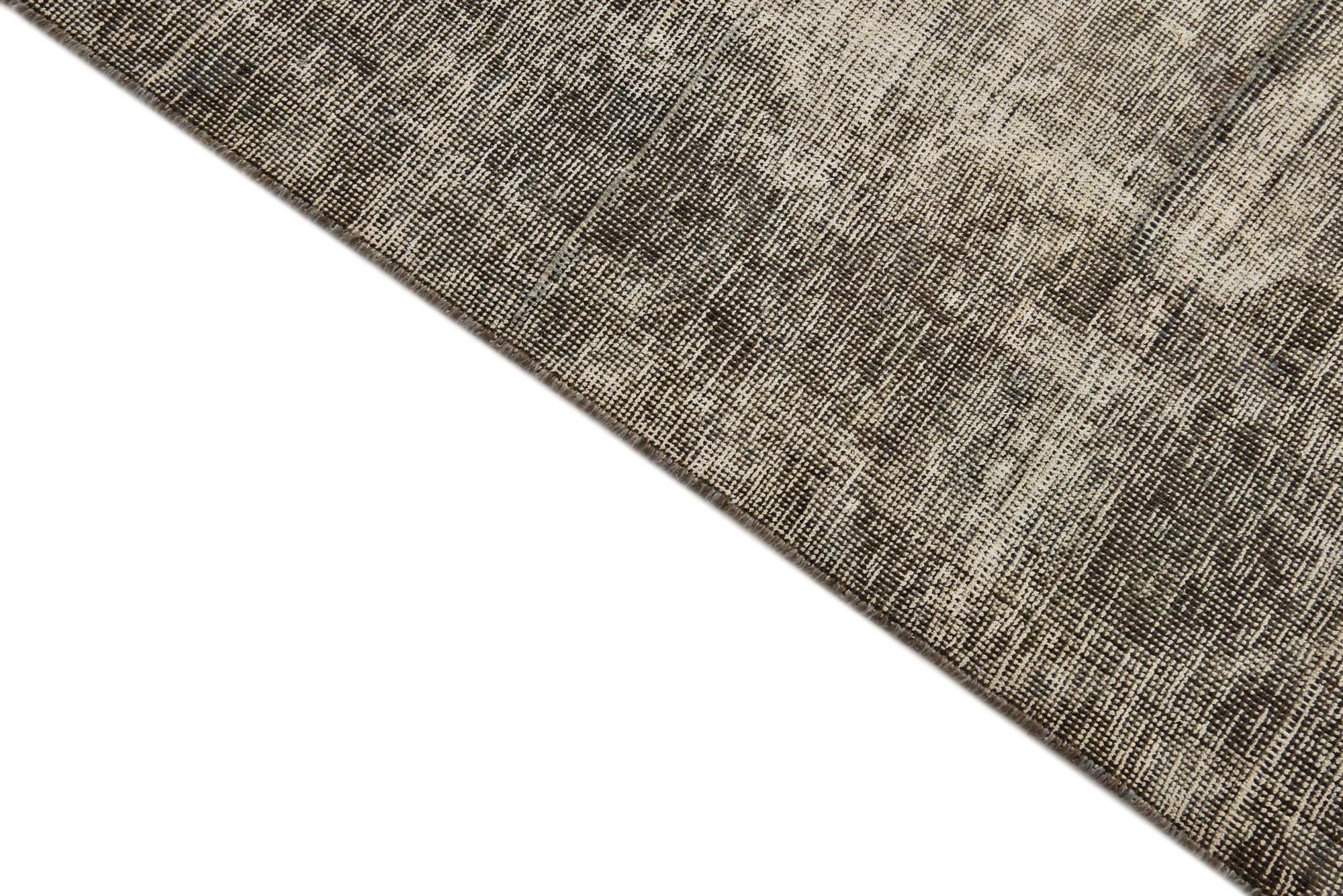 6' 3 x 9' 1 Hand Knotted Ultra Vintage Persian Wool Rug