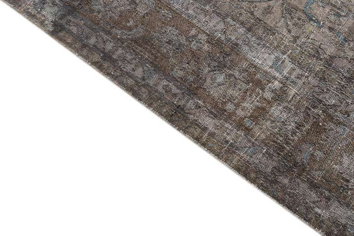 6' 5 x 9' 8 Hand Knotted Ultra Vintage Persian Wool Rug