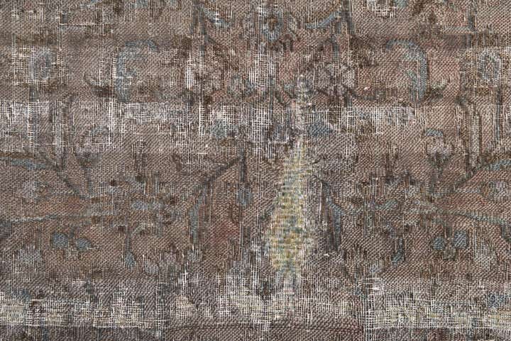 6' 5 x 9' 8 Hand Knotted Ultra Vintage Persian Wool Rug