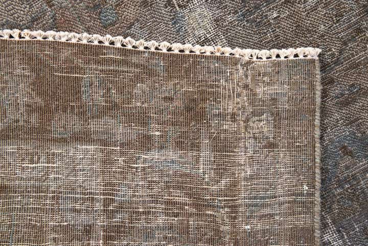 6' 5 x 9' 8 Hand Knotted Ultra Vintage Persian Wool Rug