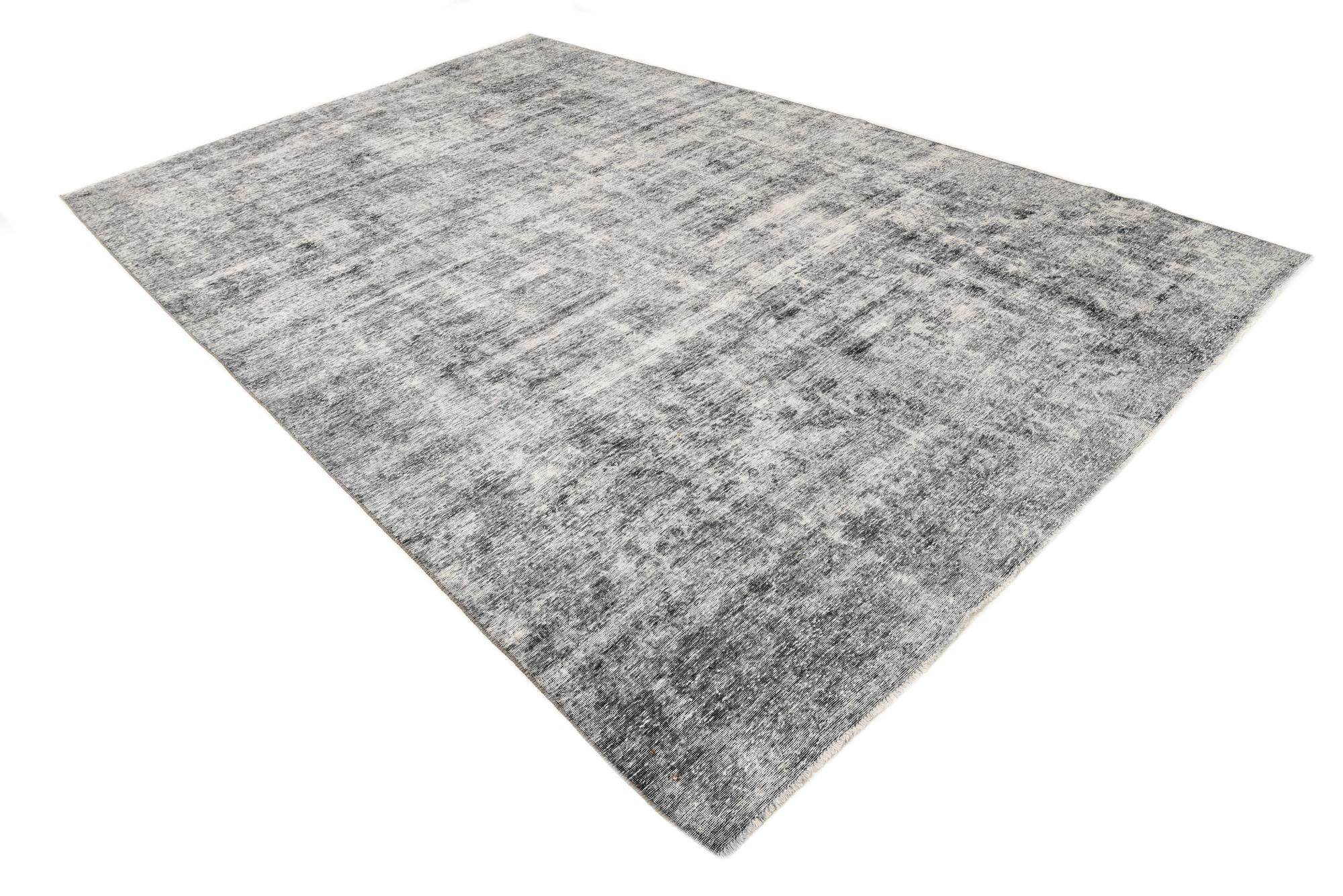 8' 1 x 12' 9 Hand Knotted Ultra Vintage Persian Wool Rug