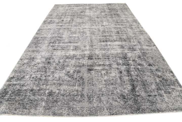 8' 1 x 12' 9 Hand Knotted Ultra Vintage Persian Wool Rug