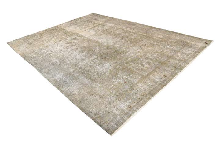 8' 9 x 11' 10 Hand Knotted Ultra Vintage Persian Wool Rug