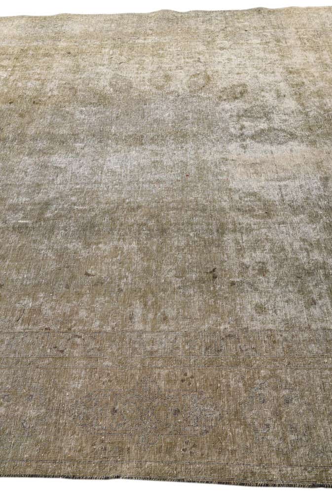 8' 9 x 11' 10 Hand Knotted Ultra Vintage Persian Wool Rug
