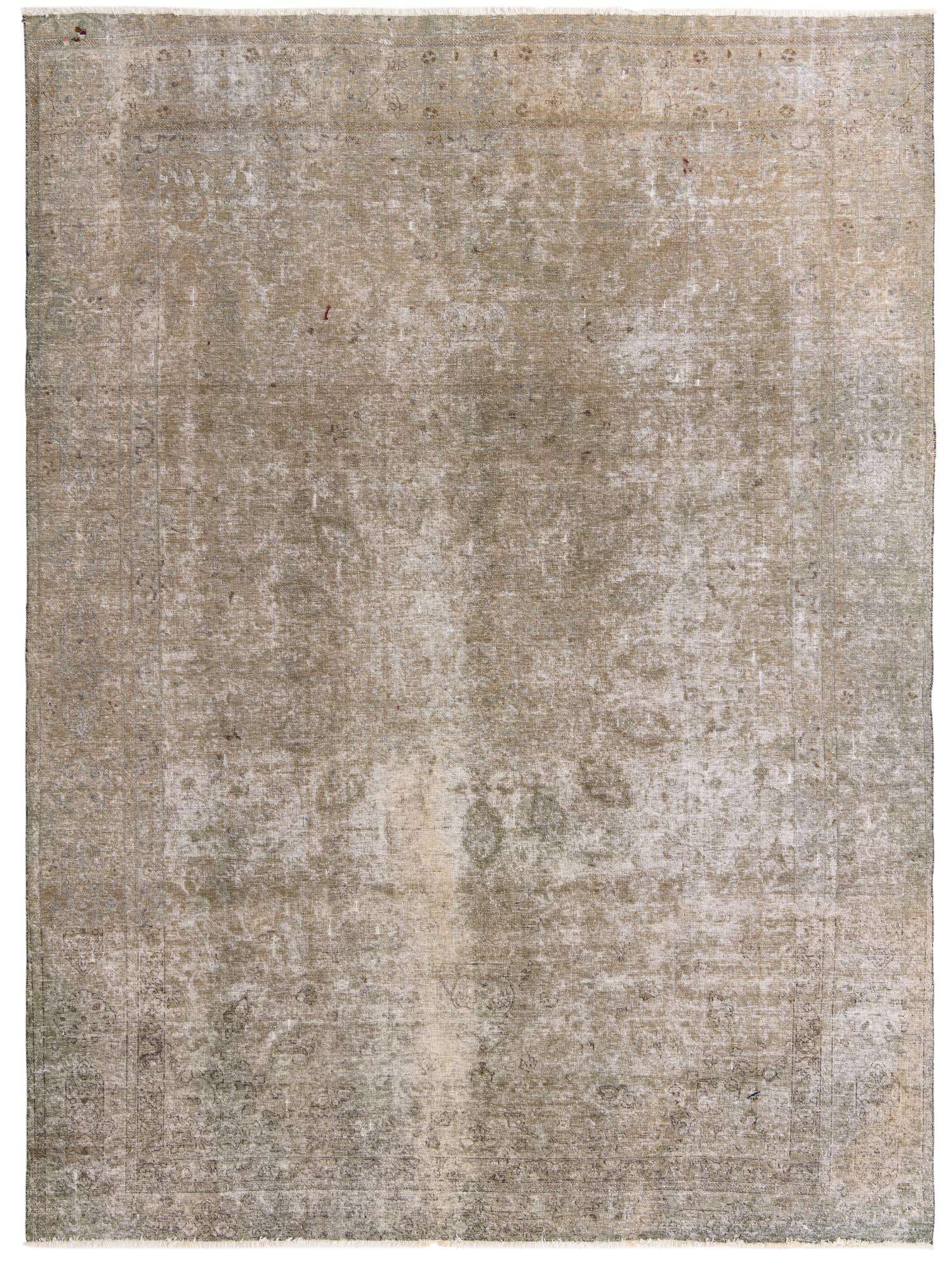 8' 9 x 11' 10 Hand Knotted Ultra Vintage Persian Wool Rug