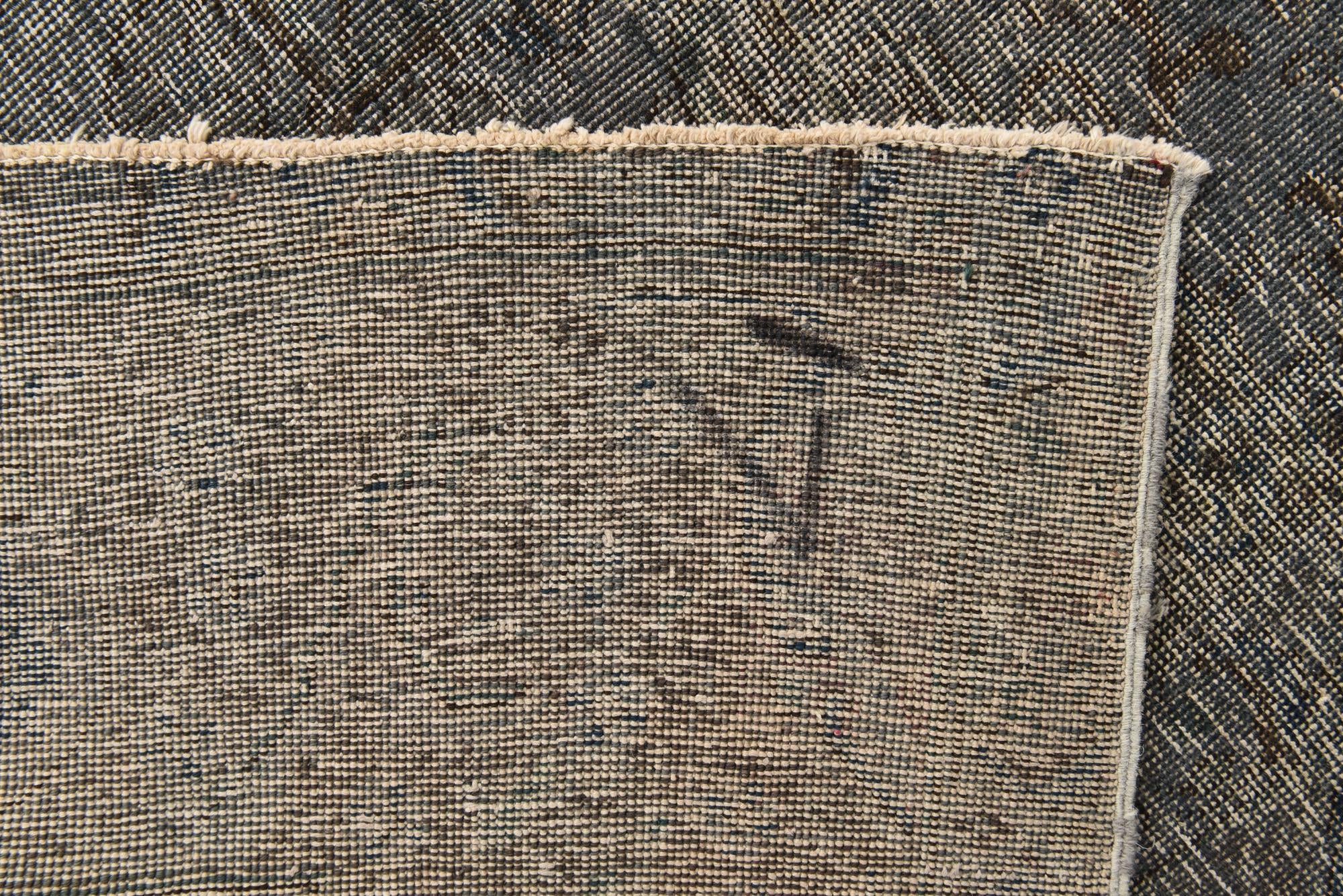 9' 7 x 12' 2 Hand Knotted Ultra Vintage Persian Wool Rug