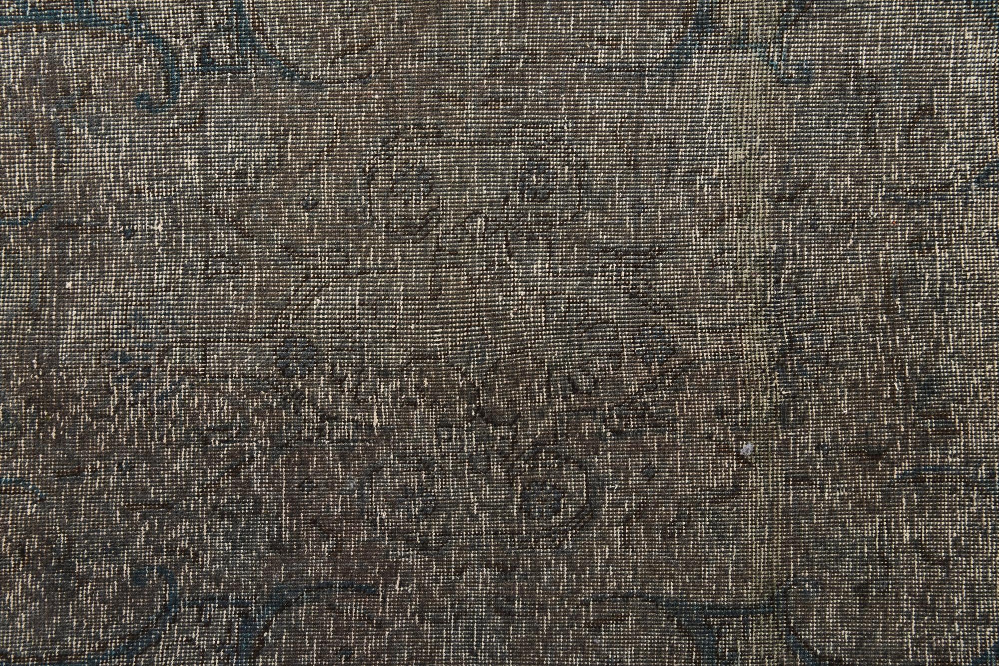 9' 7 x 12' 2 Hand Knotted Ultra Vintage Persian Wool Rug