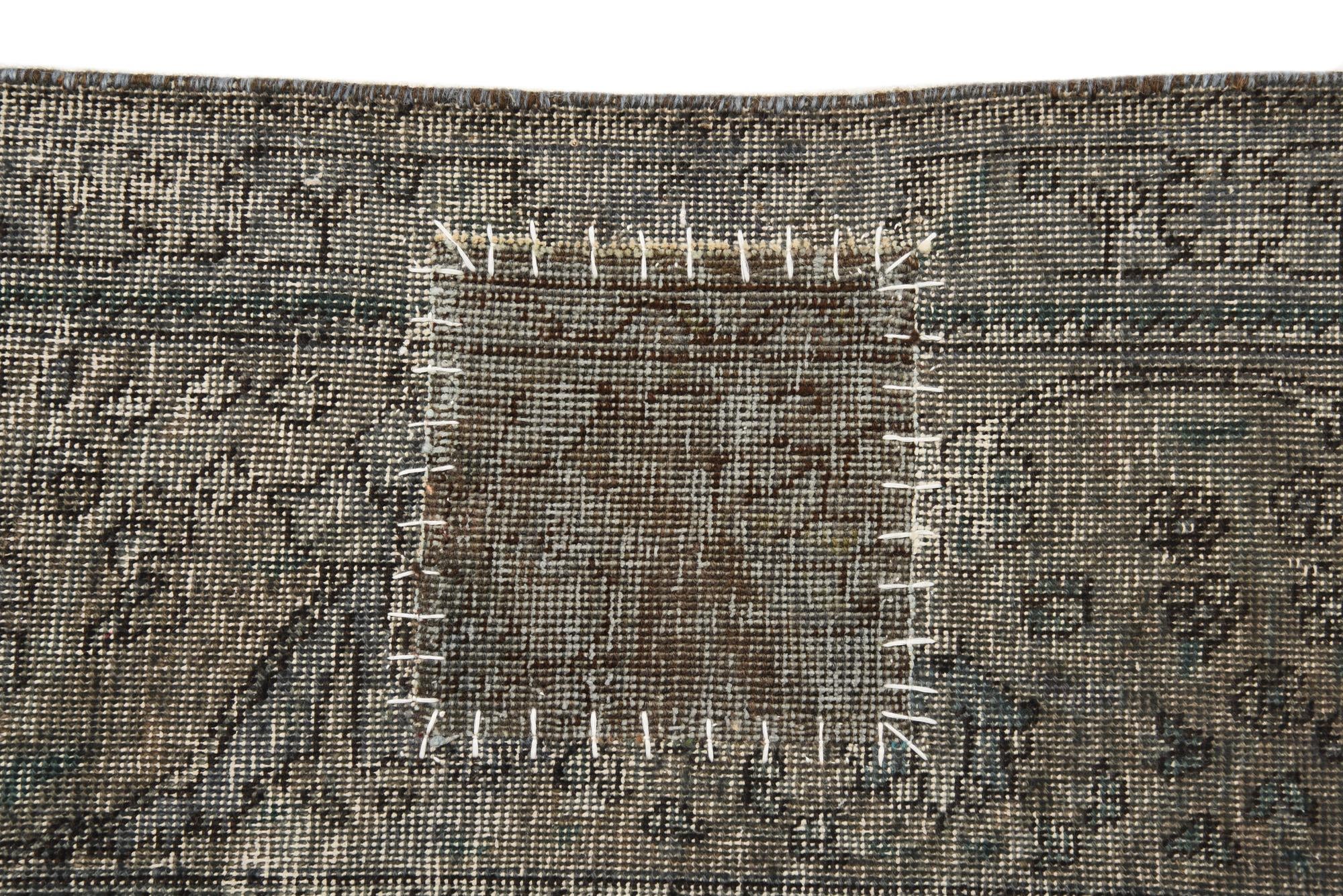 9' 9 x 12' 7 Hand Knotted Ultra Vintage Persian Wool Rug