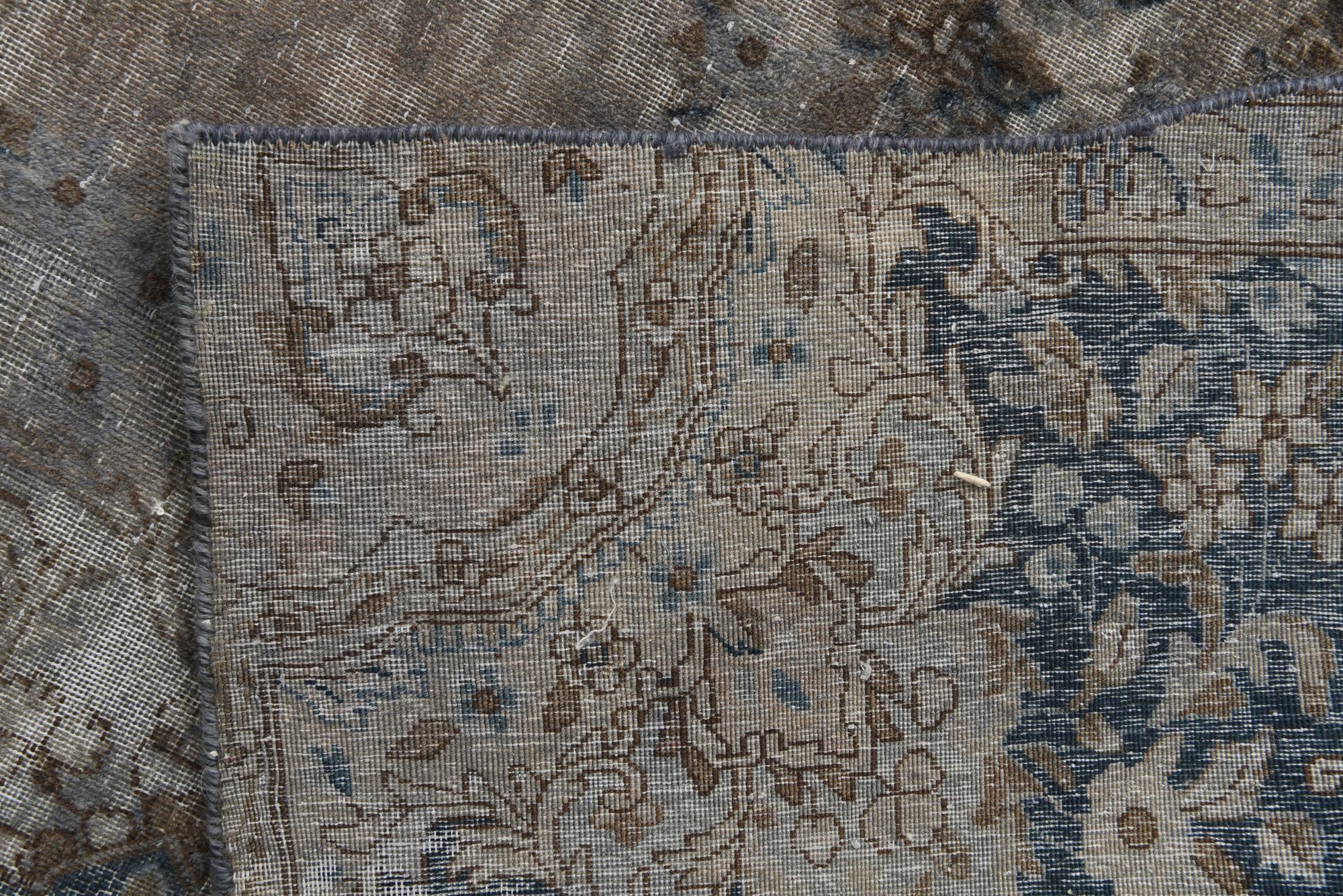 9' 2 x 12' 4 Hand Knotted Ultra Vintage Persian Wool Rug