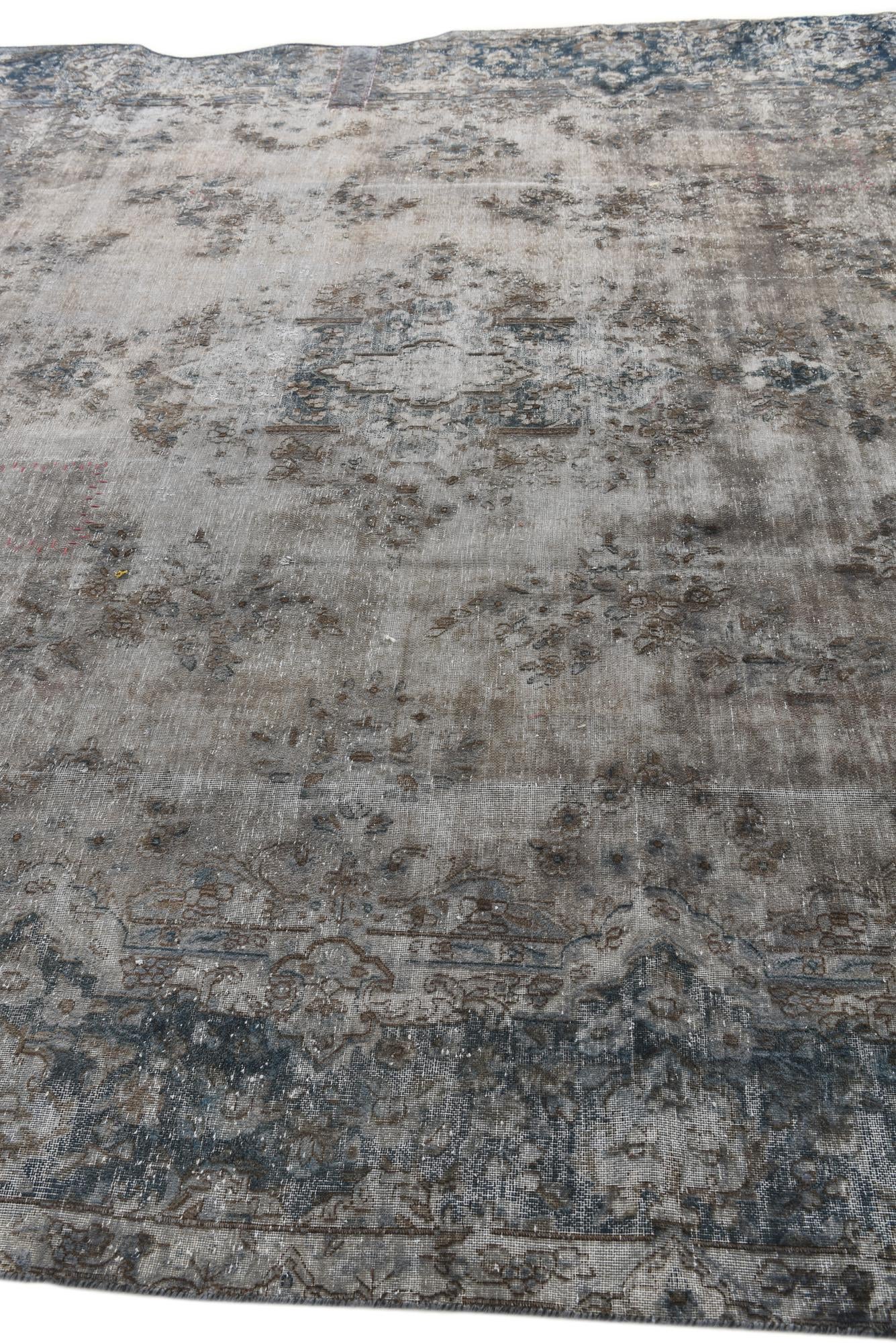 9' 2 x 12' 4 Hand Knotted Ultra Vintage Persian Wool Rug
