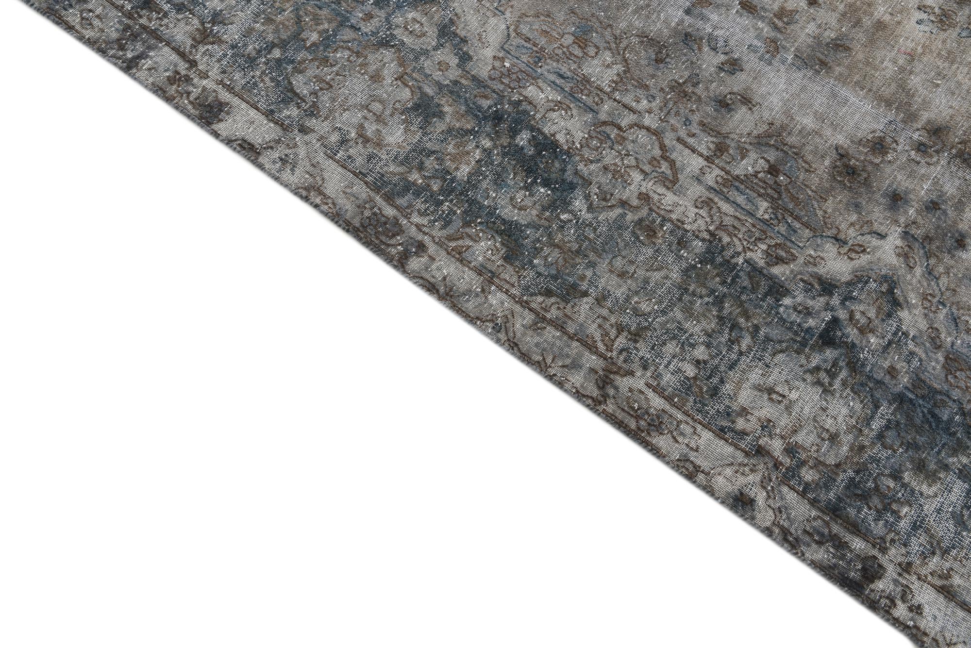 9' 2 x 12' 4 Hand Knotted Ultra Vintage Persian Wool Rug