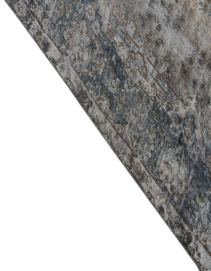 Detail image of 9' 2 x 12' 4  Hand Knotted Ultra Vintage Persian Wool Rug