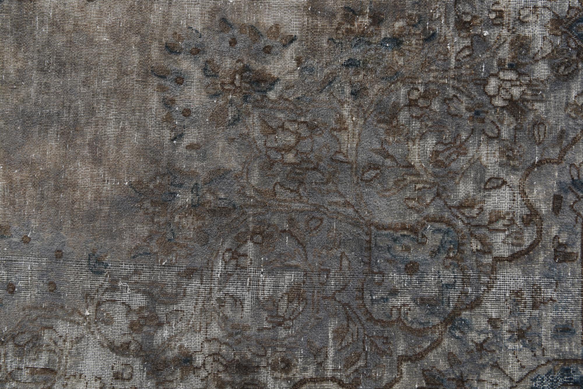 9' 2 x 12' 4 Hand Knotted Ultra Vintage Persian Wool Rug