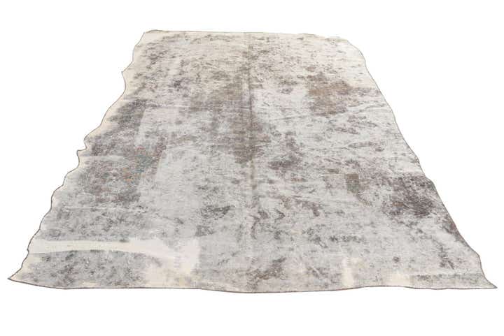 6' x 9' 8 Hand Knotted Ultra Vintage Persian Wool Rug