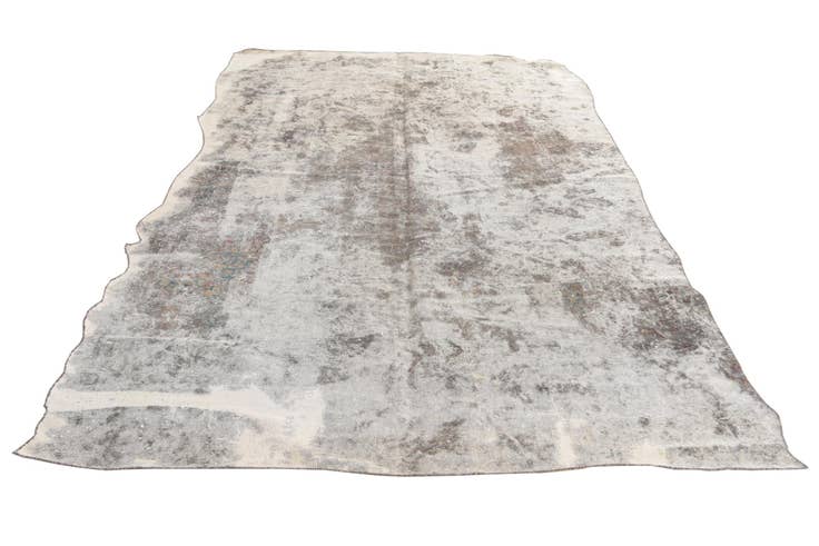 Detail image of 6' x 9' 8 Hand Knotted Ultra Vintage Persian Wool Rug