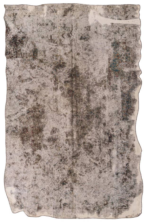 Detail image of 6' x 9' 8 Hand Knotted Ultra Vintage Persian Wool Rug