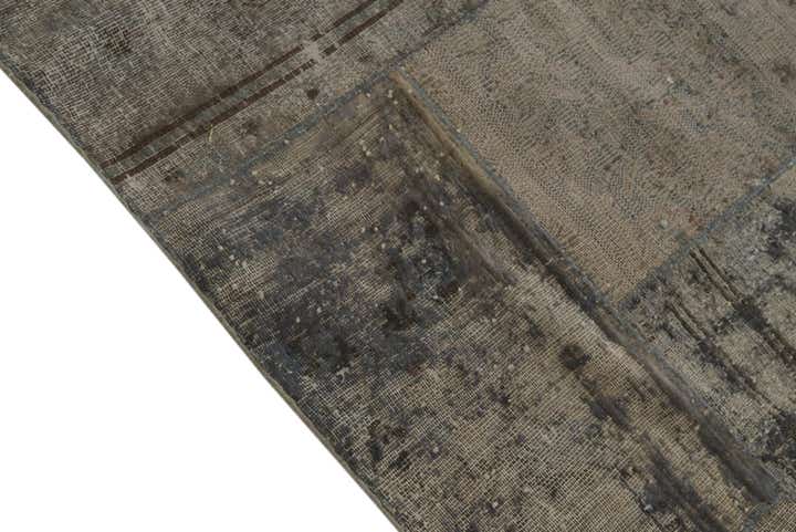 6' 8 x 9' 10 Hand Knotted Ultra Vintage Persian Wool Rug