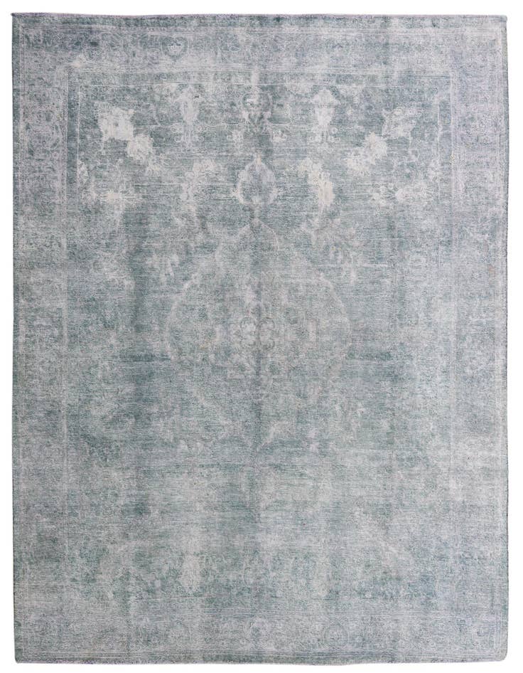 Detail image of 9' 4 x 12' 3 Hand Knotted Ultra Vintage Persian Wool Rug