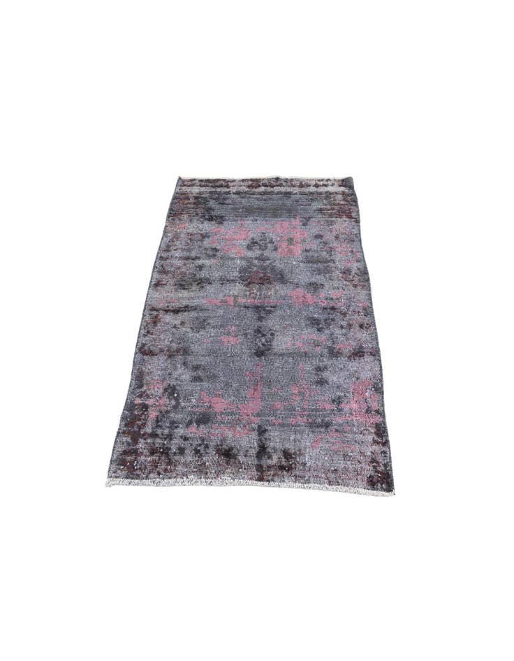 Detail image of 2' 6 x 4' 5 Hand Knotted Ultra Vintage Persian Wool Rug