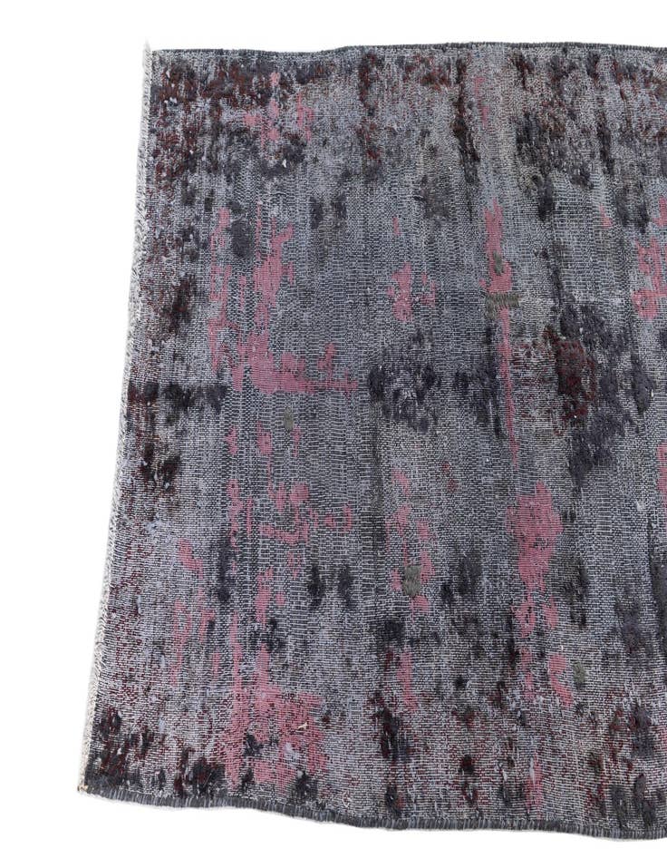 Detail image of 2' 6 x 4' 5 Hand Knotted Ultra Vintage Persian Wool Rug