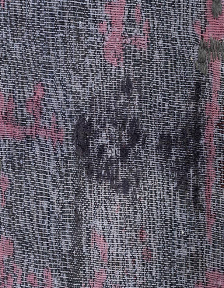 Detail image of 2' 6 x 4' 5 Hand Knotted Ultra Vintage Persian Wool Rug