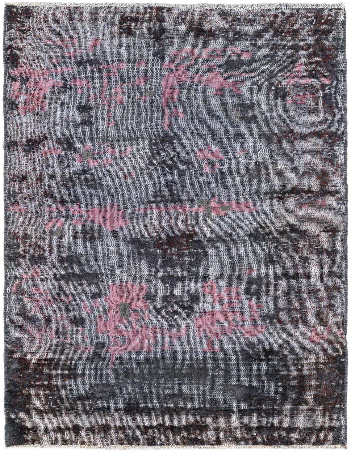 Primary image  2' 6 x 4' 5  Hand Knotted Ultra Vintage Persian Wool Rug