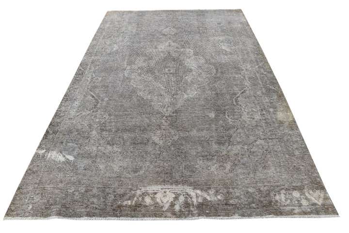 6' 1 x 9' 4 Hand Knotted Ultra Vintage Persian Wool Rug
