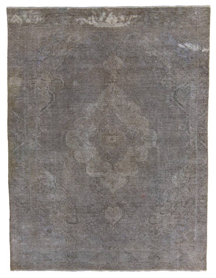 Detail image of 6' 1 x 9' 4 Hand Knotted Ultra Vintage Persian Wool Rug