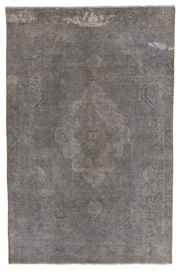 Detail image of 6' 1 x 9' 4 Hand Knotted Ultra Vintage Persian Wool Rug