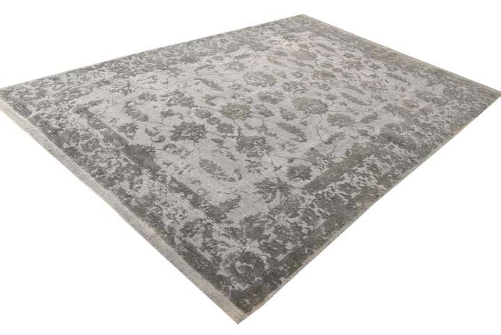 7' 10 x 11' 8 Hand Knotted Ultra Vintage Persian Wool Rug