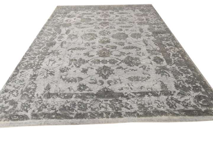 7' 10 x 11' 8 Hand Knotted Ultra Vintage Persian Wool Rug