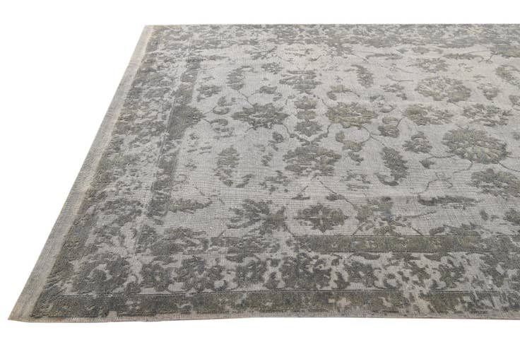 Detail image of 7' 10 x 11' 8 Hand Knotted Ultra Vintage Persian Wool Rug