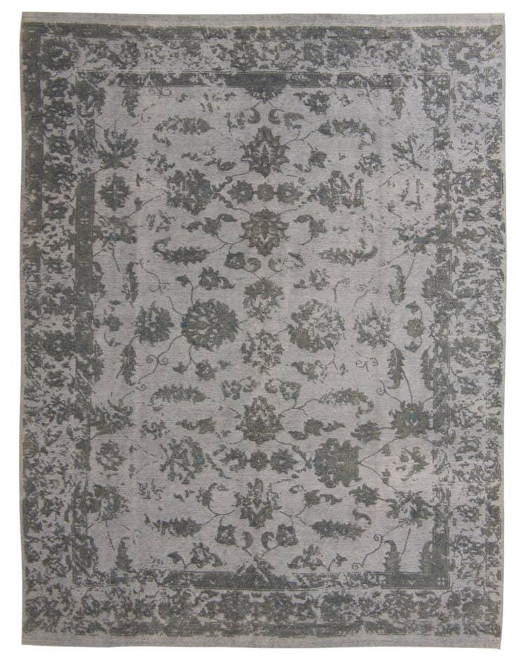 Detail image of 7' 10 x 11' 8 Hand Knotted Ultra Vintage Persian Wool Rug