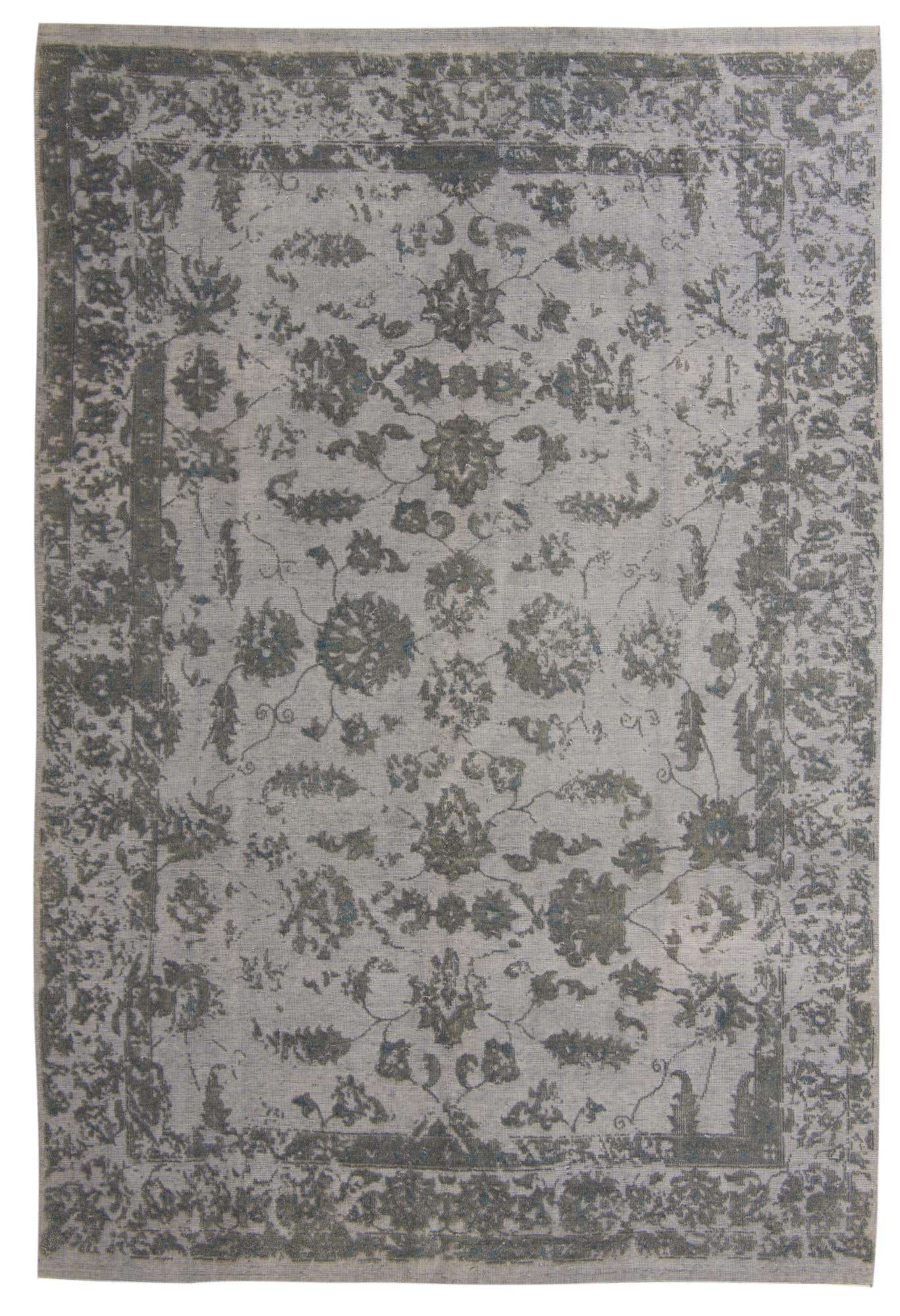 7' 10 x 11' 8 Hand Knotted Ultra Vintage Persian Wool Rug