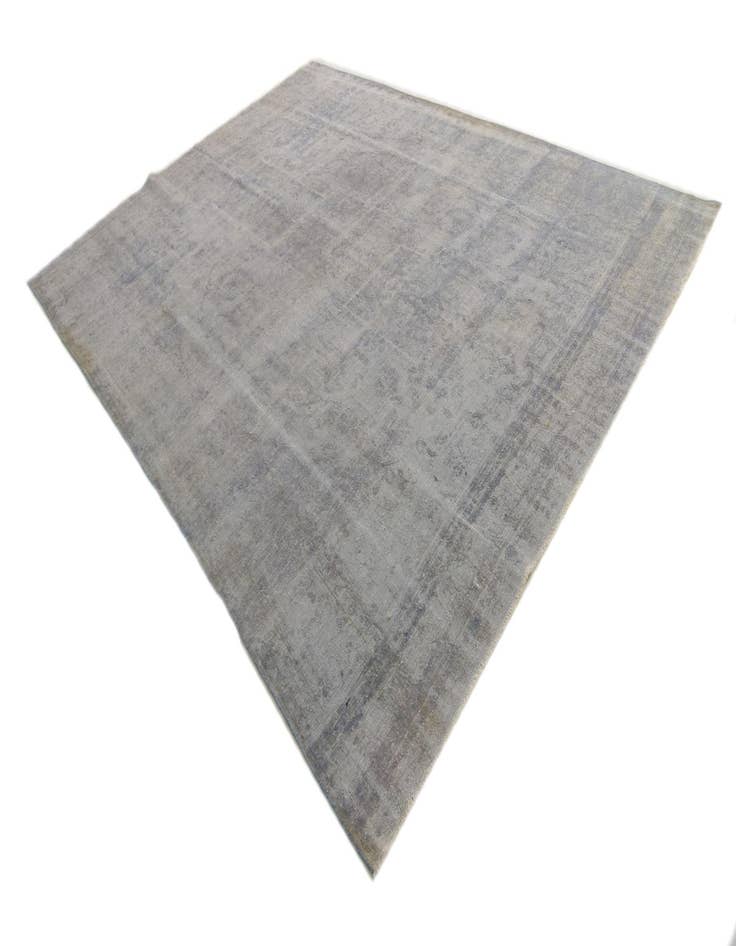 Detail image of 9' 5 x 12' 6  Hand Knotted Ultra Vintage Persian Wool Rug